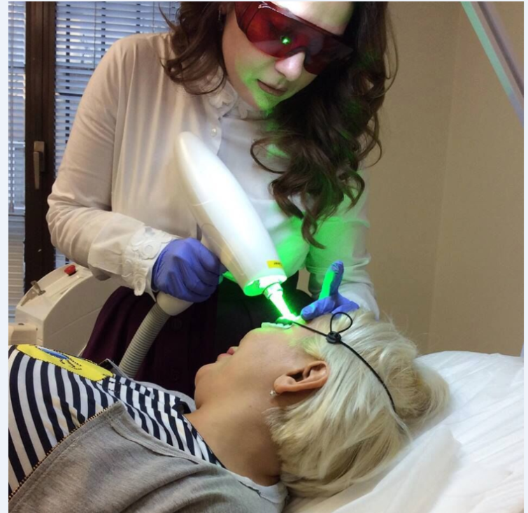 Christmas Promotion! Beijing Sanhe manufacturer portable q switched nd yag laser tattoo removal