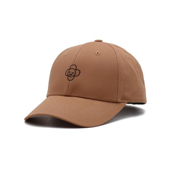 Adjustable Strap 6 Panel Baseball Cap Constructured High Profile Crown