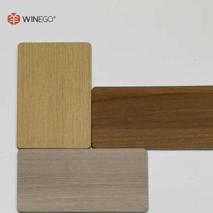 China North American Oak Wood Grain Laminate Wall Boards For Interior Decorative factory