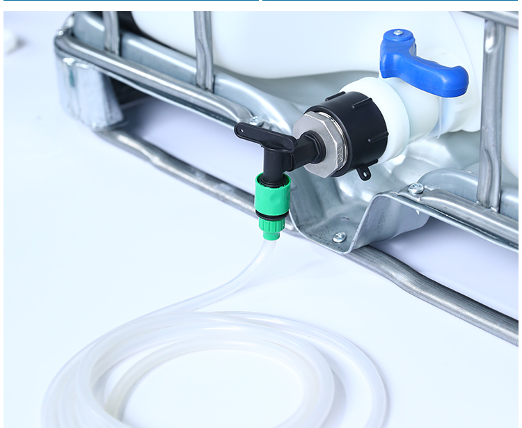 S60*6 Non Leakage IBC Tank Drum Plastic Fittings Check Valve for Irrigation Connector