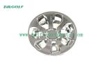 Electric Golf Cart Parts / Golf Cart Hubcaps Spinners UV Coating Surface