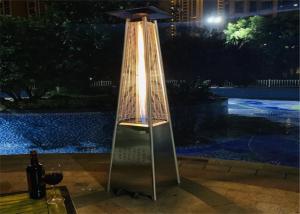 China 2270mmH silver outside stainless steel propane patio heater factory