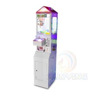 China 1 Player Mini Claw Crane Machine with Metal Acrylic Plastic and Bill Acceptor factory