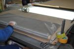 High Tension Silk Screen Printing Mesh / Stainless Steel Bolting Cloth