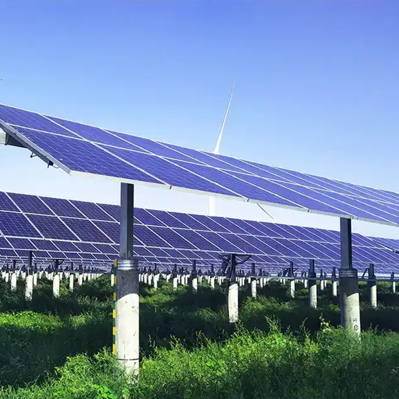 China Adjustable Tilt Ground Solar Panel Racking System factory