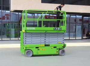 China Max.Lifting height 13m electric man lift with load capacity 320kg factory
