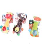 Newborn Soft Toys Hand Ring Lovely Zoo Series Baby Plush Hand Ring