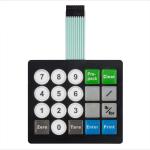 Customized graphics overlay Membrane switch keyboard