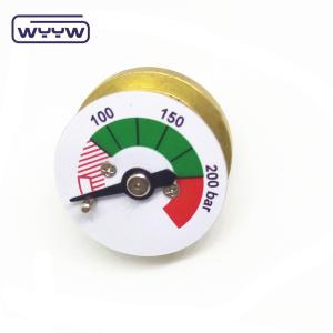 China Customizable Mini Pressure Gauge Analog Display for Precise Measurements 23mm 25mm 28mm 38mm factory