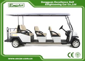 China ISO Approved Electric Sightseeing Car 48V Trojan Battery Electric Passenger Car factory