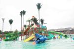 Customized Childrens Water Park , Fiberglass Water Slides Entertains More Than
