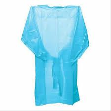 China Neck Loop CPE Standard Surgical Gown Customized Logo Available Thumb Loop factory