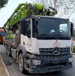 Zoomlion 52m Truck Mounted Concrete Pump ZLJ5353THBBE 52X-6RZ Pump Truck with