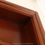 Single Panel HDF Wood Doors PU Painting 2.1m Height Solid Wood Door Slab