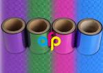 Holographic Metalized BOPP Film , BOPP Transparent Film Roll For Packing