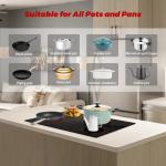30 Inch Electric Cooktop 220-240V Built-In Ceramic Cooktop Stove Top 4 Burners