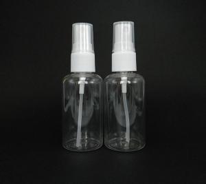 China Durable PET Plastic Spray Bottle With Classic Round Shape factory