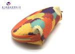 Semicircular Shape Women Fashion Fabric Makeup Case Unique Design 19X5X14cm