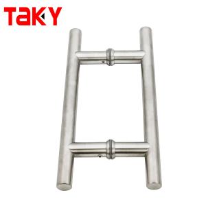 China Matt Black Steel Interior Sliding Glass Door Pull Handle for Door Window Handles factory