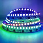 12v 144 Lamp 5050 Led Light Strip Rgb+ic Addressable Fantasy Water Running