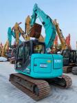 1989 Working Hours Original Hydraulic Pump 7 Ton Kobelco SK75 Excavator in