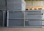 chain link temporary fence
