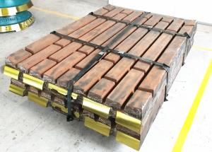 China Mining wear parts crusher jaw plate measurements factory