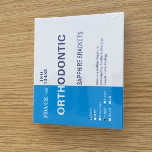 China Ceramic Monocrystalline Sapphire Braces , Mini Roth Orthodontic Brackets on sale