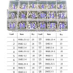 Copper Wire Crimp Connector Cable Non-insulated Spade Terminals Kit