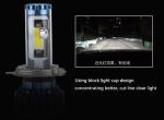 COB Chip Car LED Headlights C2- H4 9004 9007 H13 For Offroad SUV 3200 Lumens