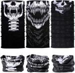 Cooling Half Balaclava Army Plaid Face Mask Tube Bandana