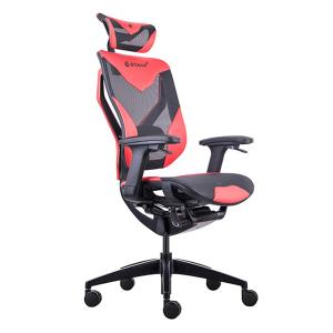 China GT - 350 Certified PU Mesh Swivel Gaming Chair Cool Vida High Back Seating Red factory