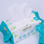 Plastic Lid Natural Cotton Baby Wet Wipes for Sensitive Skin Household SKIN CARE