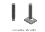 100mm Integrated Short Cycle Stud Bolt Welding Gun
