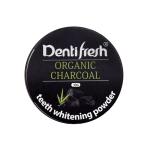Organic Charcoal - Infused DentiFresh Teeth Whitening Powder, 30G