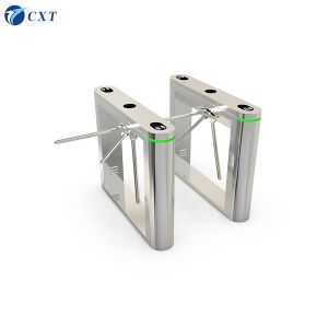 Stainless Steel Tripod Turnstile Gate 5M Cycles Bi-directional Access