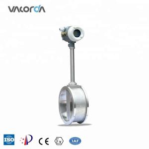China Exd Ss304 Vortex Air Flow Meter Customizable With 1.0~6.3Mpa Nominal Pressure factory