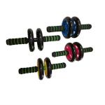 OEM 145*59cm BSCI Double Wheel Abs Health Abdomen Round Soft Gym With Handgrip