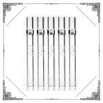 4 Inches Glass Chillums For Smoking Pipes Thick TubeClear Pipe