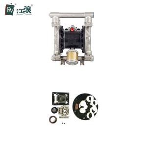 China 1&quot; Solvent Diaphragm Pump Stainless Steel Pneumatic 8.4 Bar factory