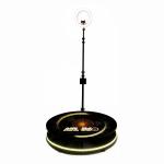 Round 360 Automatic Photo Booth 100cm Metal Platform Remote control