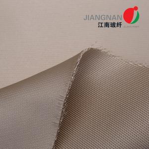China High Silica Fiberglass Cloth Material 0.6mm Thickness Satin Weave High Temperature Fabric factory