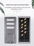 Smart 4000K 200w Solar Street Light Commercial LED Street Light Outdoor