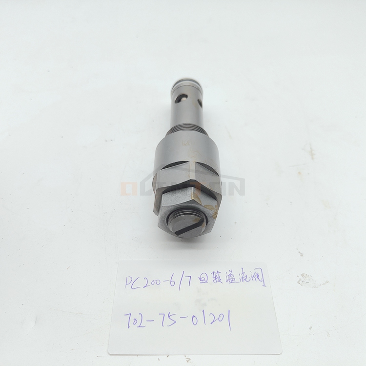 Construction Works Part No 702-75-01201 PC200-7 Swing Valve Relief Valve 702-75-01200