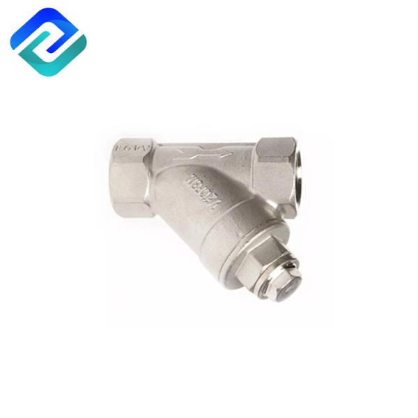 Investment Casting WCB Stainless Steel SS Y Strainers Manual Female Thread