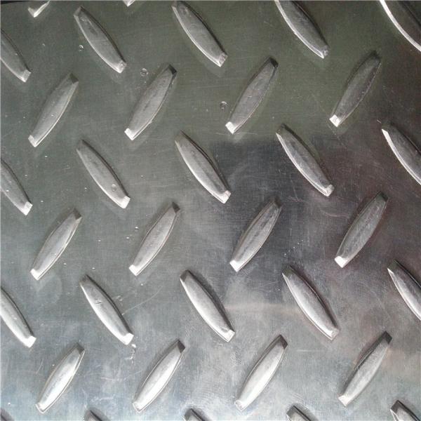 Diamond 2mm Aluminium Checker Plate Flooring High Weldable Durablity For
