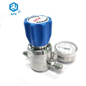 China 316L 4000psi Stainless Steel Pressure Reducer 6mm Compression Fitting factory
