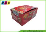 Corrugated Gift Packaging Boxes Color Printed Two Sides Standee Display CDU007