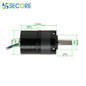 China 5000rpm High Speed 3660 Bldc Deceleration Motor 36V 3650 Brushless Gear Motor For Phonograph factory