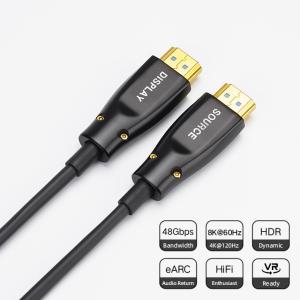 China 1m 2m 3m 8K HDMI Cable 60hz Zinc Alloy Shell Male To Male factory
